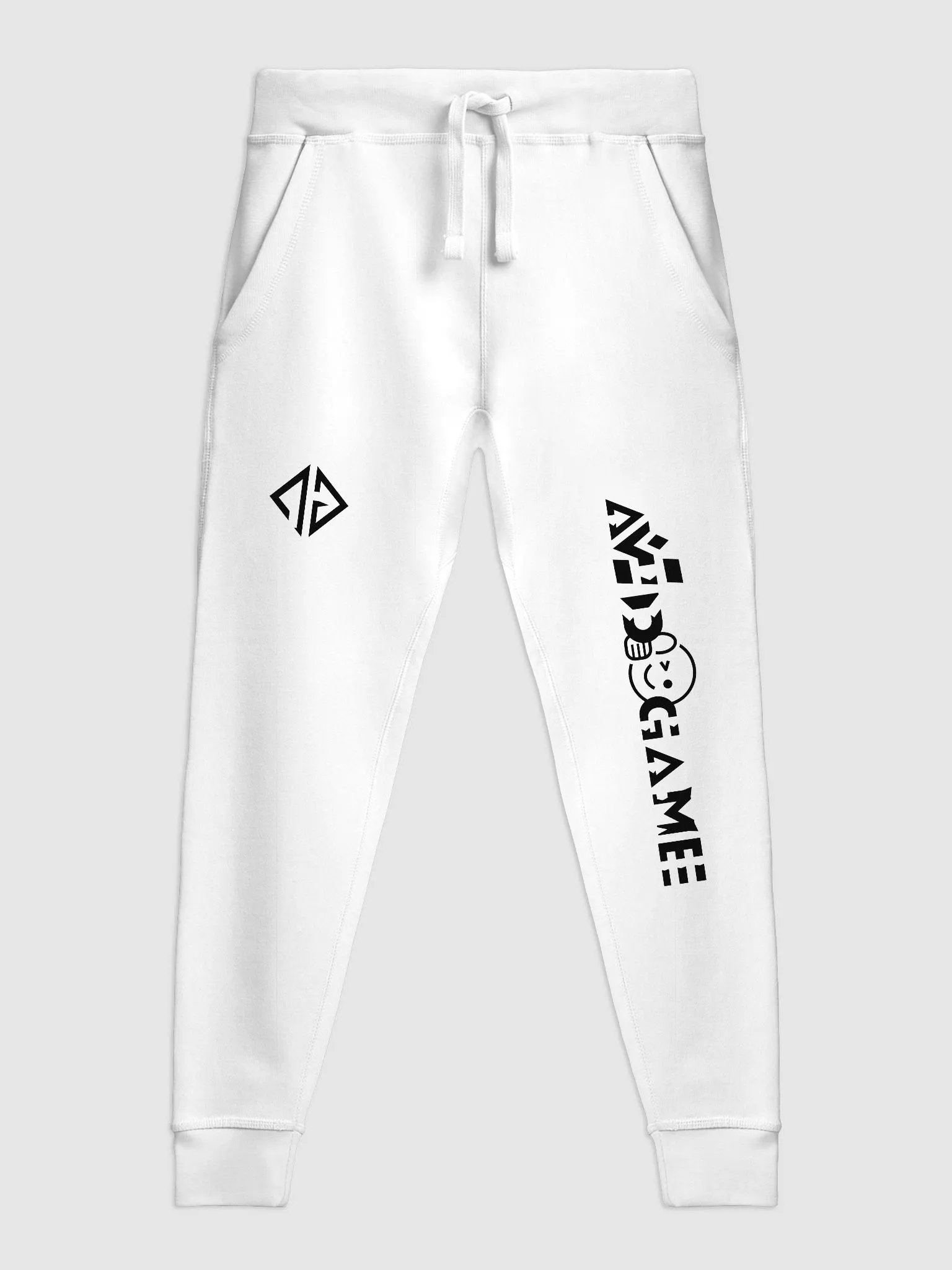 Pantalon de jogging en molleton blanc product image (1)