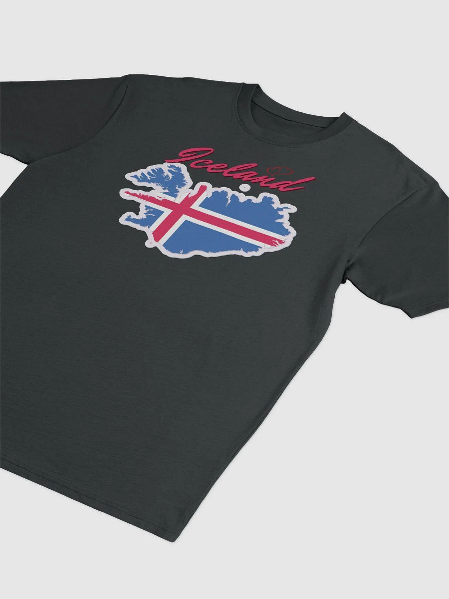 Iceland Flag Map Men's Tee product image (10)