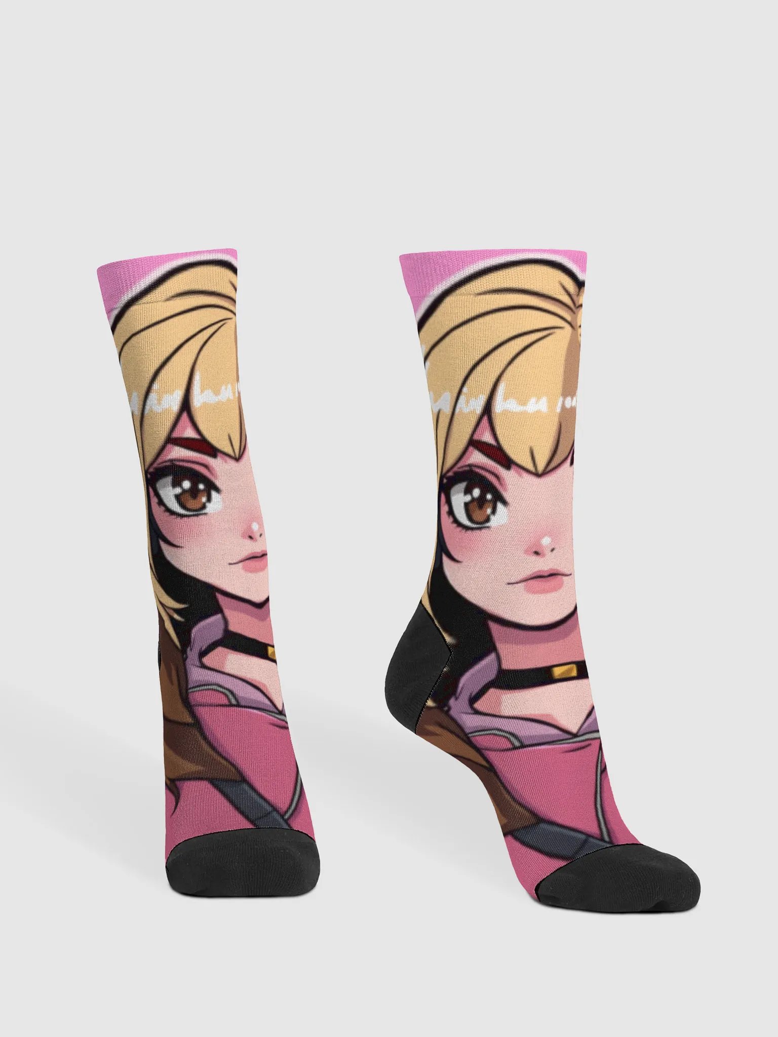 Anime Gamer Girl Socks product image (2)