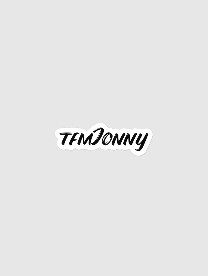 TFMJonny Logo Sticker product image (1)