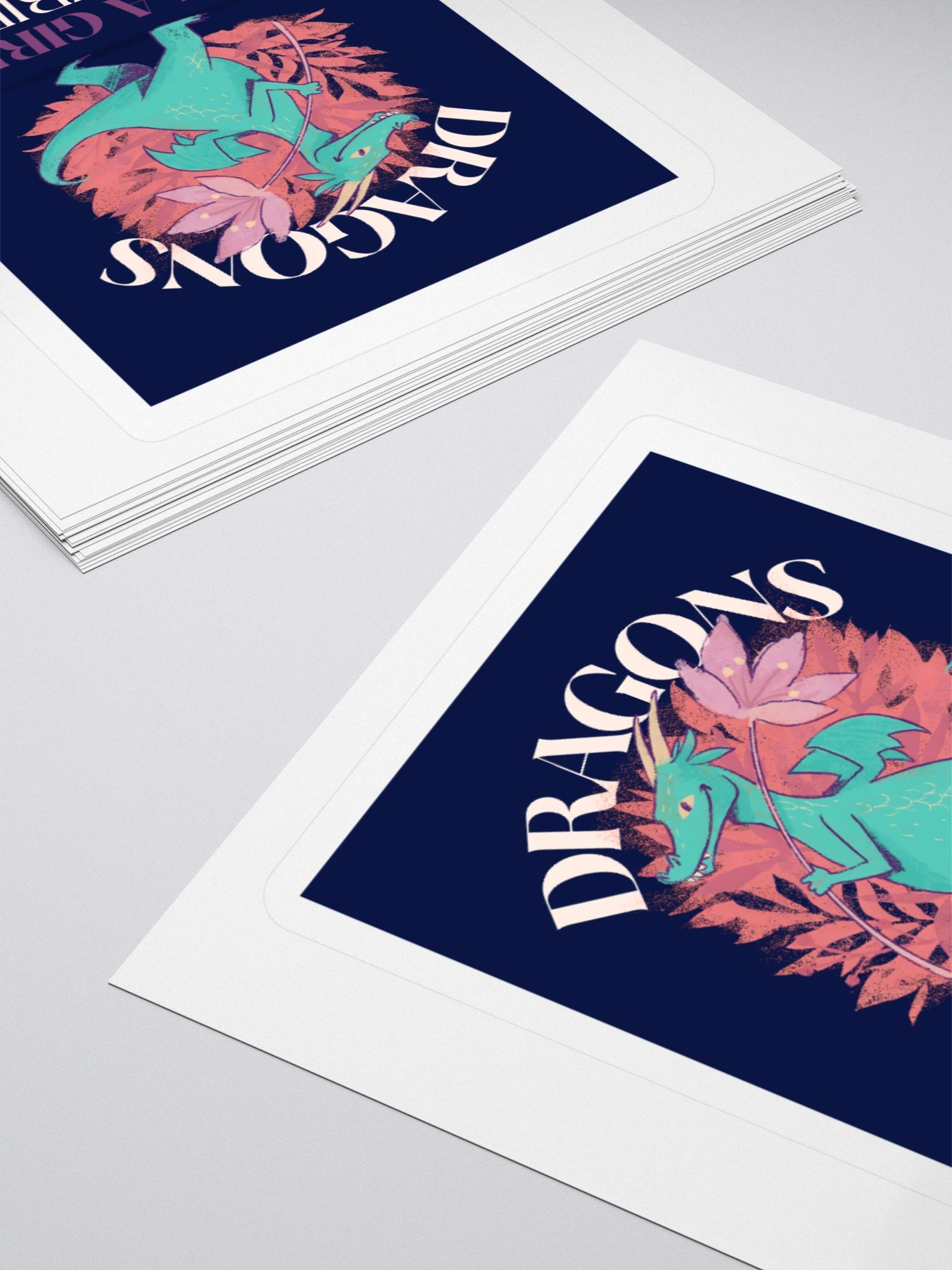 Dragons Are A Girl's Best Friend Dragon Girl Woman Friendship Sticker product image (12)