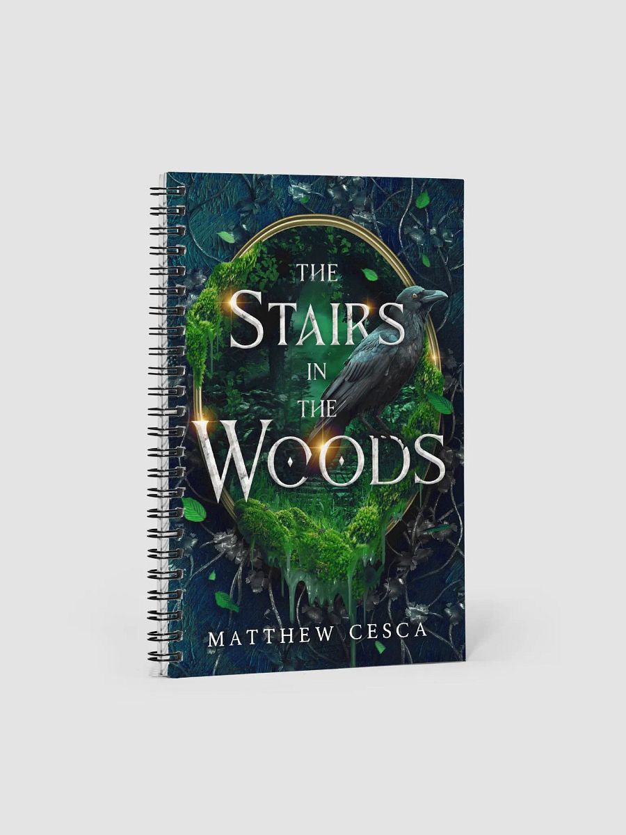 The Stairs in the Woods Spiral Notebook product image (1)