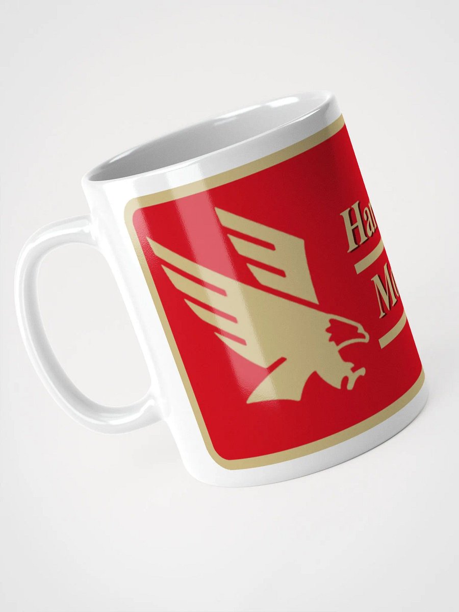 HBM Logo White Glossy Mug product image (3)