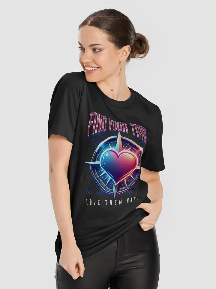 Tribe Compass Heart T-Shirt product image (2)