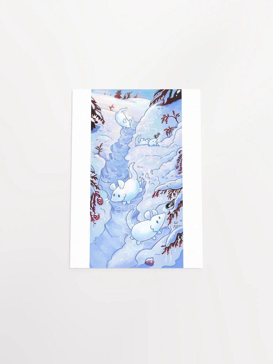 Snow Possums Print product image (1)