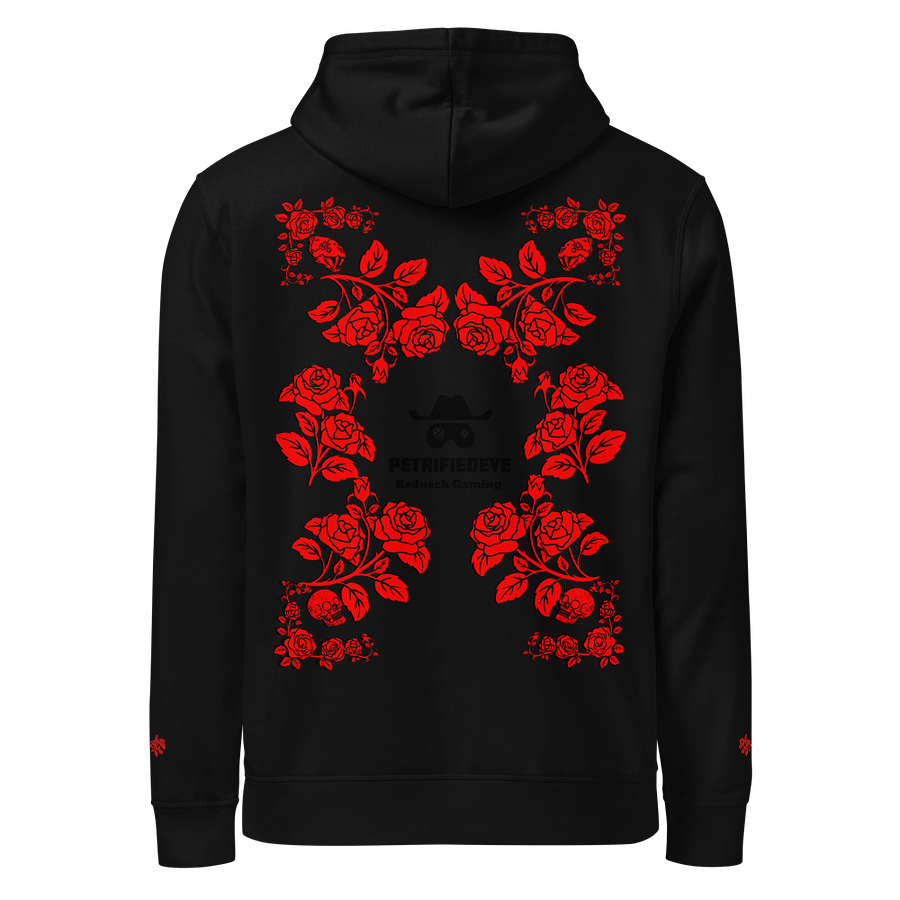 Petrifiedeye Red Spanish Rose Mural Hoodie product image (2)