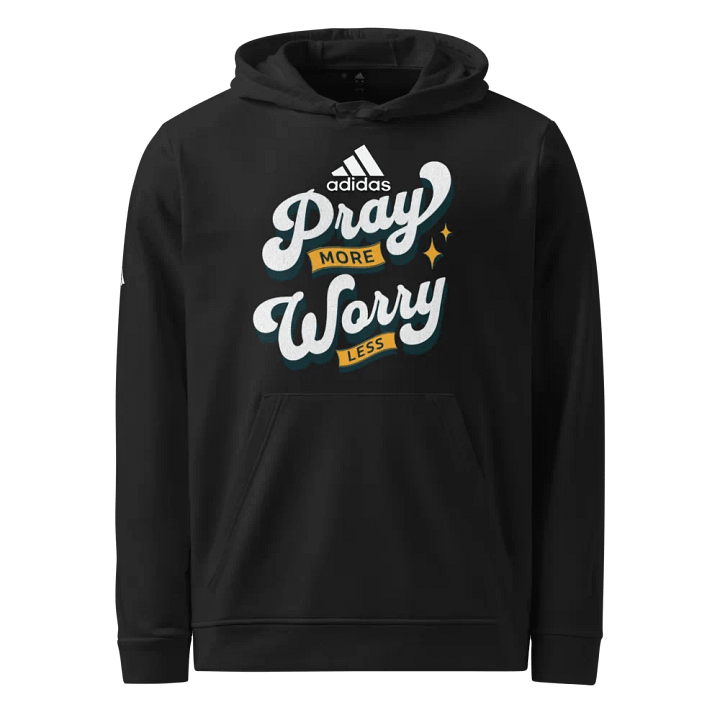 Find Comfort and Inspiration with the Adidas Pray More Worry Less Hoodie product image (1)
