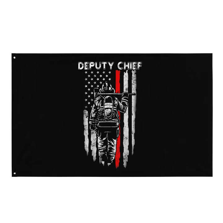 Deputy Chief Fire Dept - Flag product image (1)