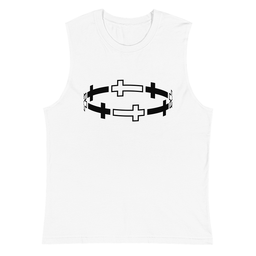 Black Cross Circuit Men's Muscle Tank product image (3)