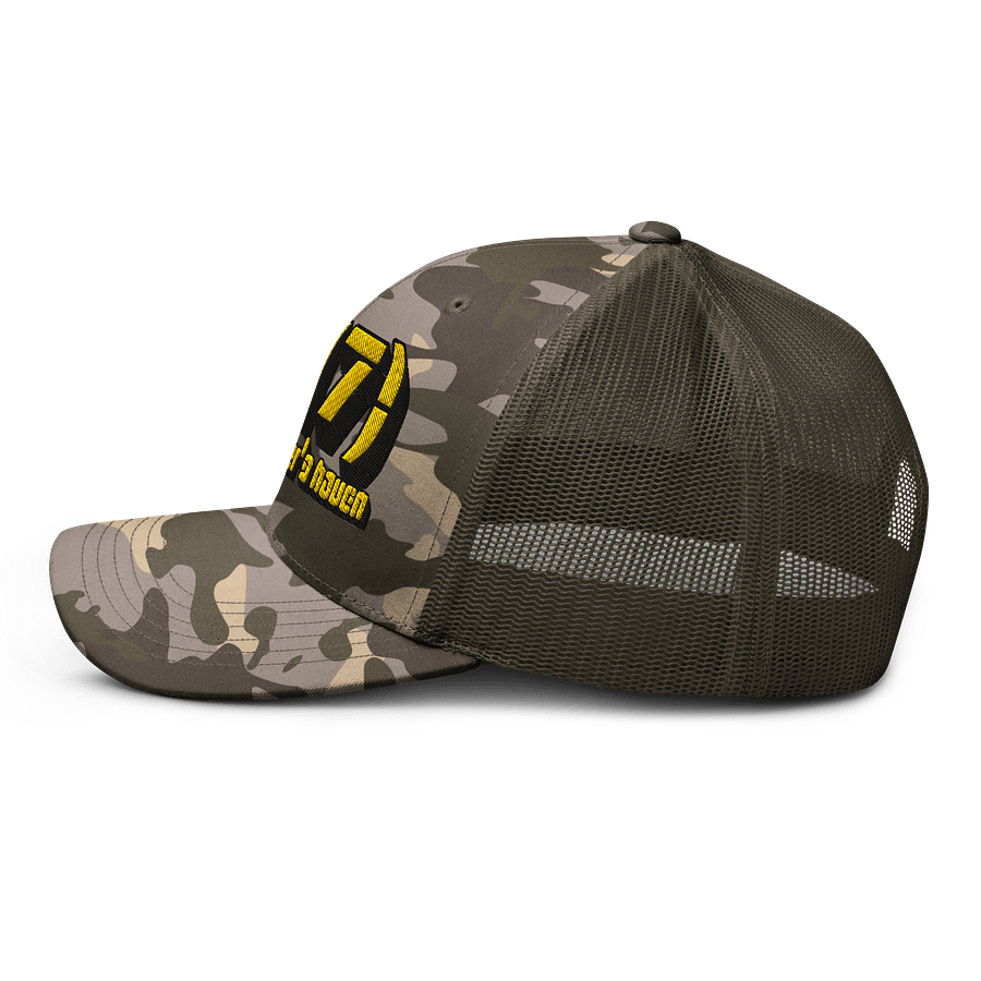Trendsetter's Haven Camo Trucker Cap product image (3)