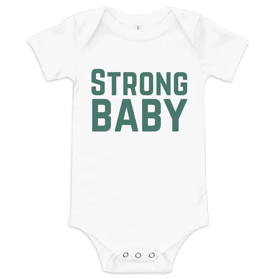 strong baby onesie product image (4)