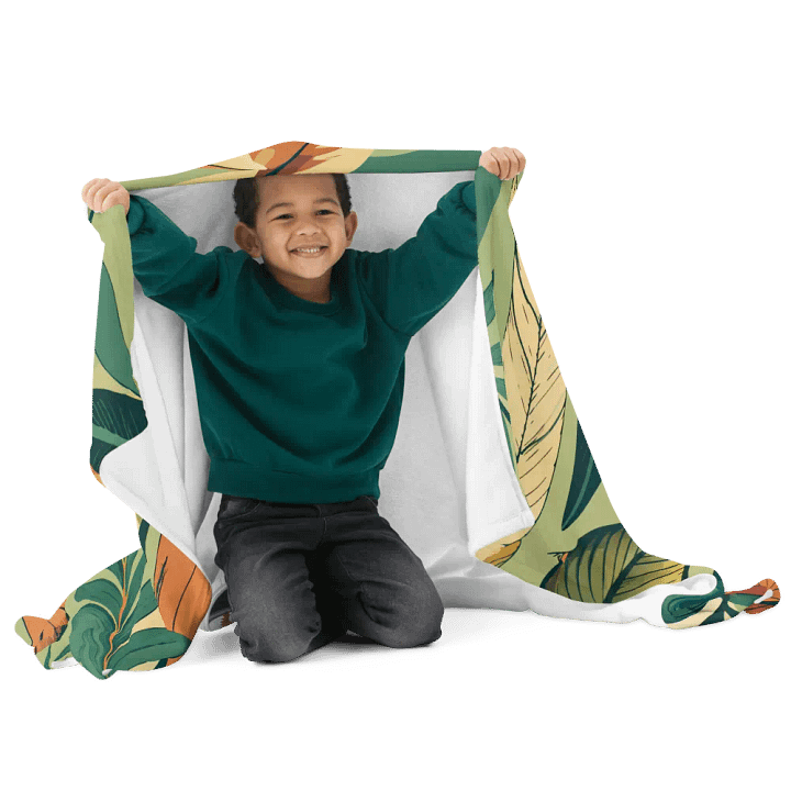 Botanical Bliss Throw Blanket product image (2)