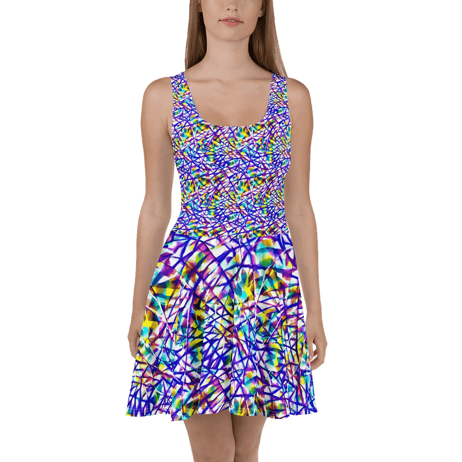 Modern Painting Skater Dress product image (2)