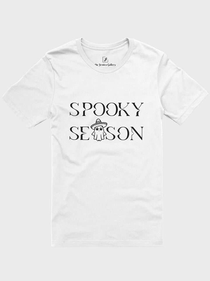 Spooky Season Sombrero Ghost Monochrome Supersoft Classic Fit T-Shirt product image (1)