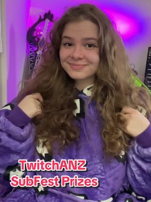 I just received my prizes from last years TwitchANZ SubFest that i took part in!  Thanks to all your subs and support, I was sent a TShirt and oversize hoodie and a Twitch Glitch Pillow! 💜 #viral #trending #fypシ #convention #cosplayer #cosplay #twitch #streamer #gamergirl #gamer #sydney #friends #event #contentcreator #content #subfest #twitchanz #twitchanzsubfest #prizes #gifted #subfestprizes #subfest2023 #twitchstreamer 