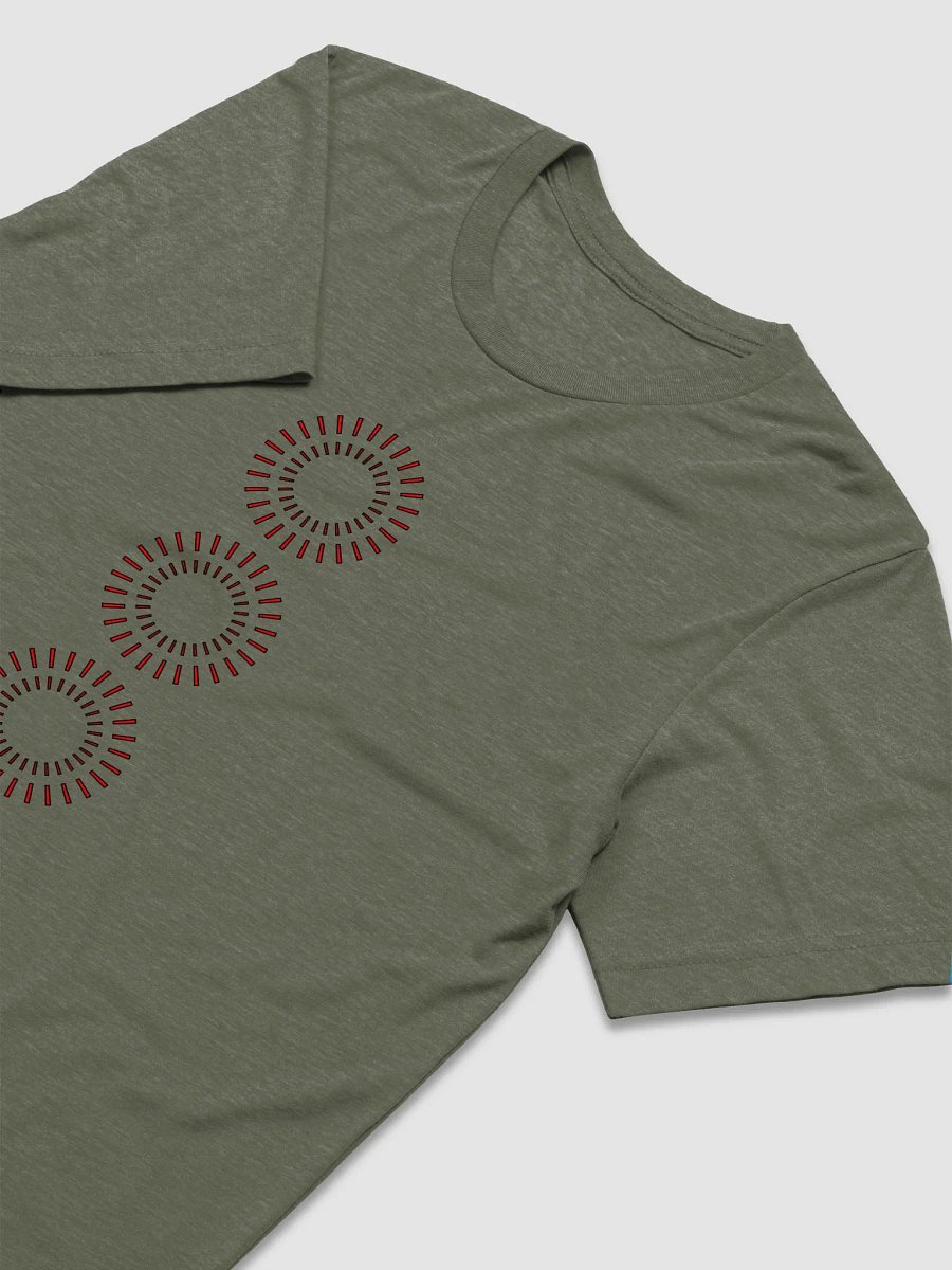 Red Circle Triblend T-shirt product image (15)
