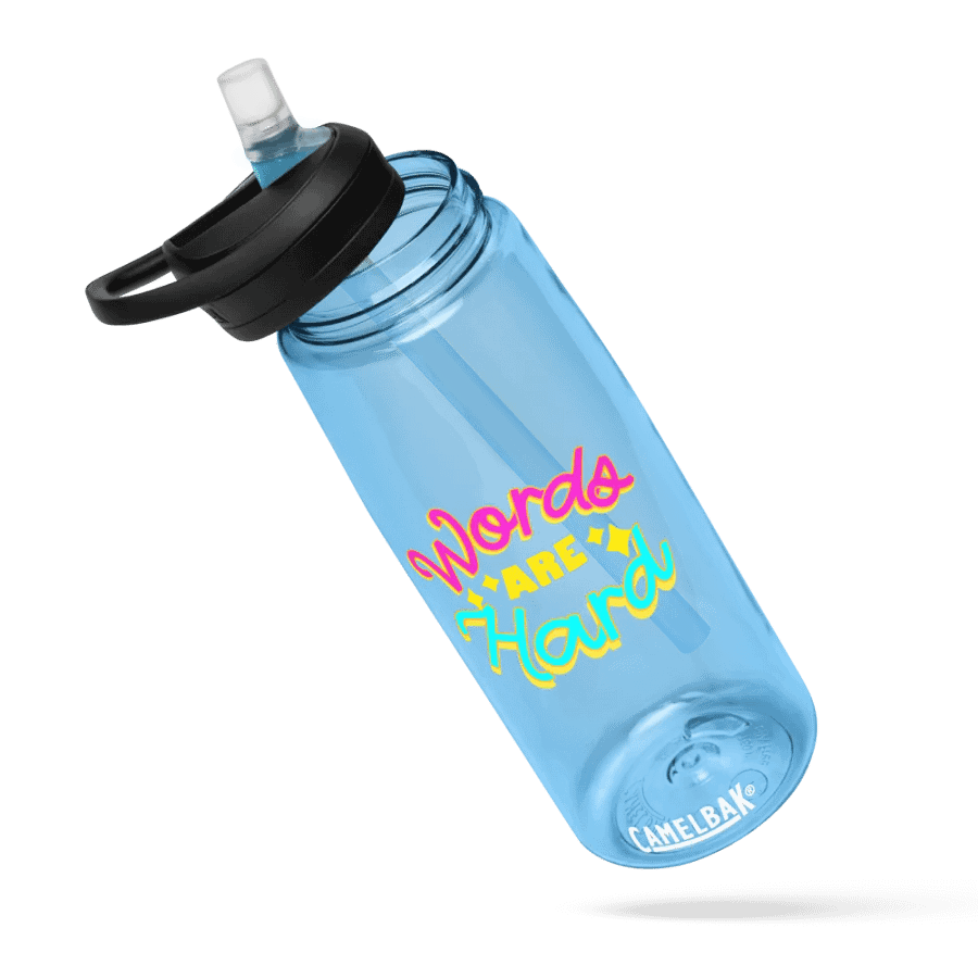 Word Are Hard Camelbak Water Bottle product image (63)