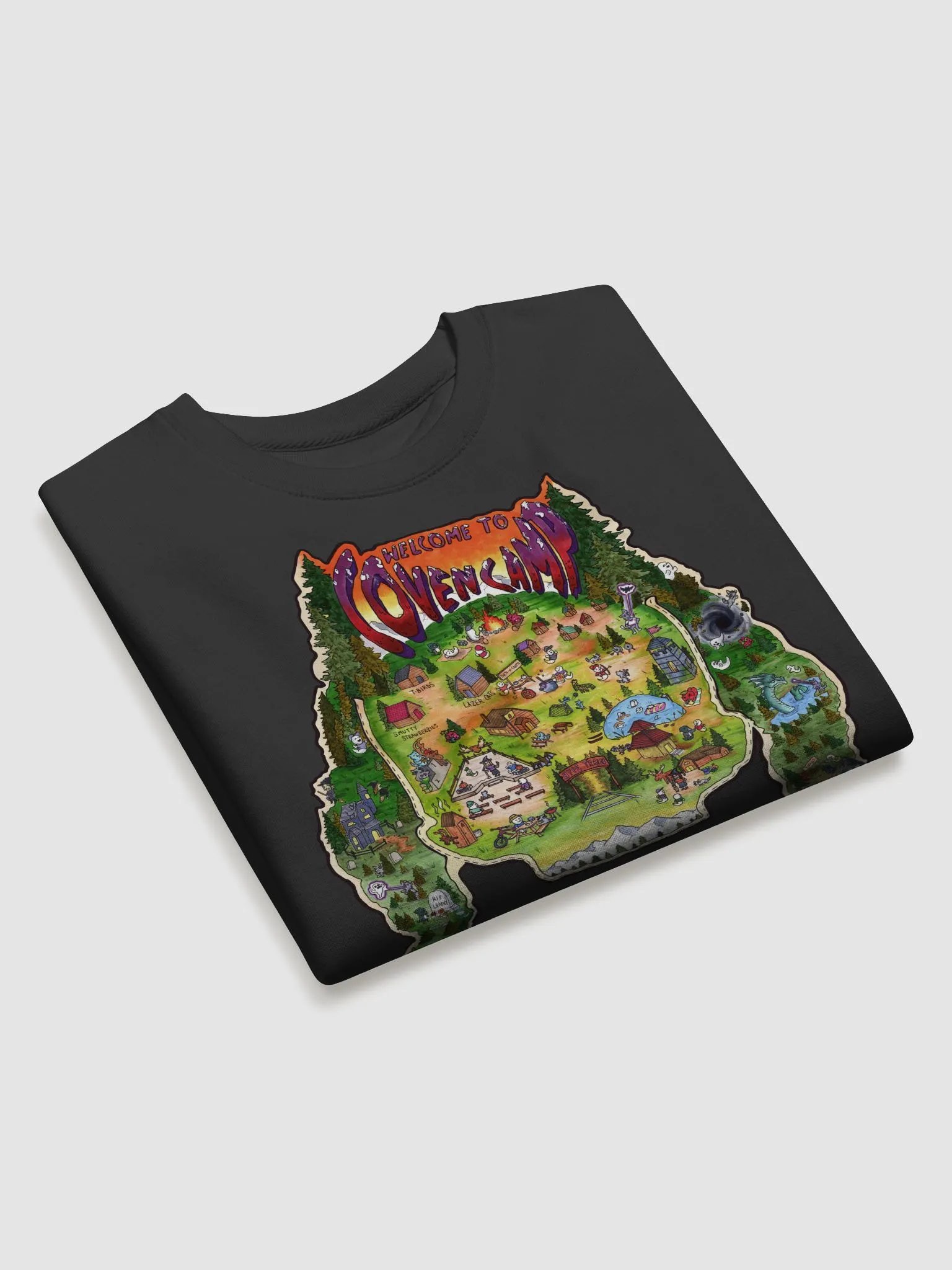 Coven Camp Map '24 Sweatshirt product image (17)