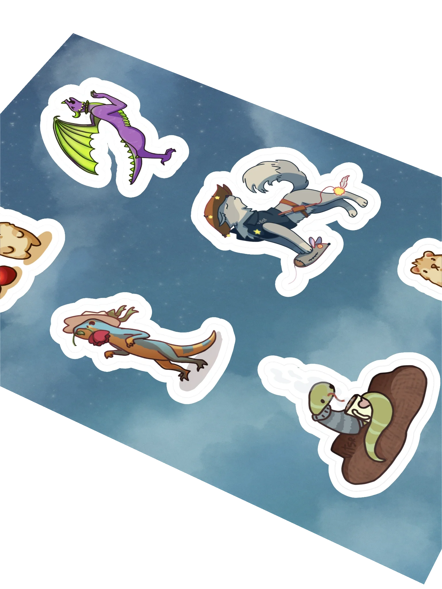 Cute and Silly Animal Stickers product image (2)