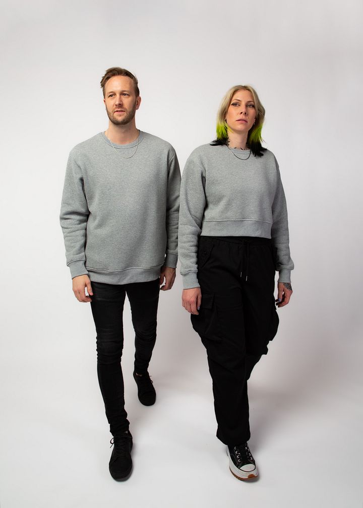 Heathered Fog Crewneck product image (2)