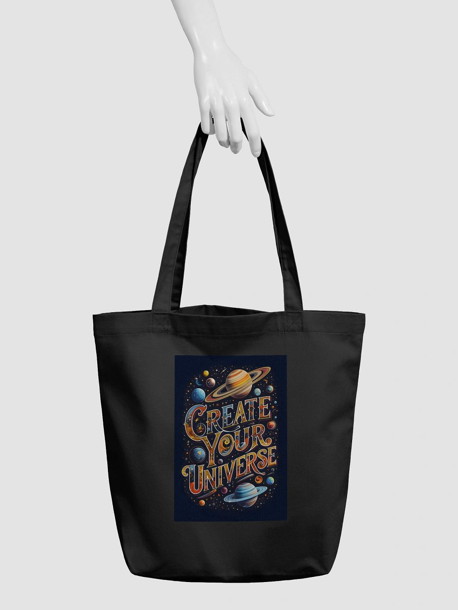 Create Your Universe – Organic Cotton Tote Bag (Standard) product image (3)