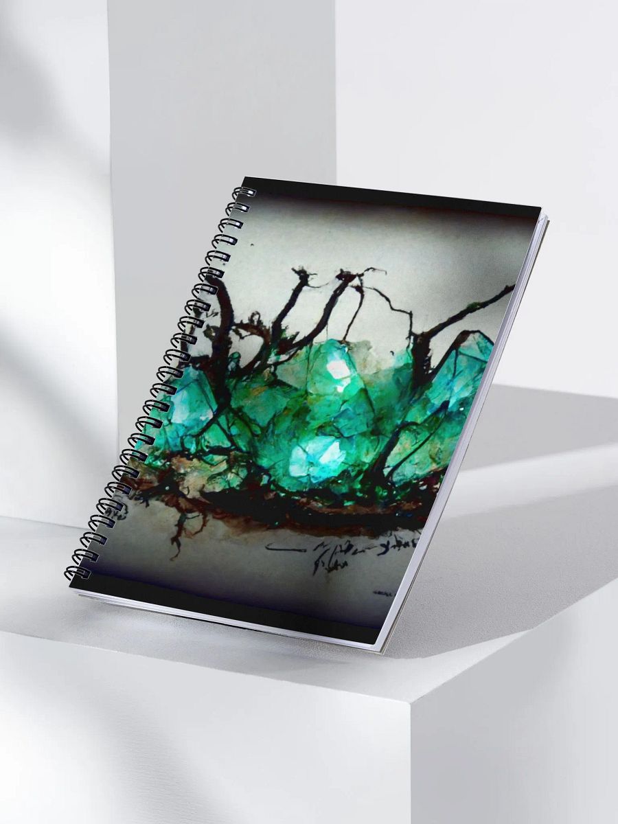 Crystalized Serenity Spiral Notebook product image (3)