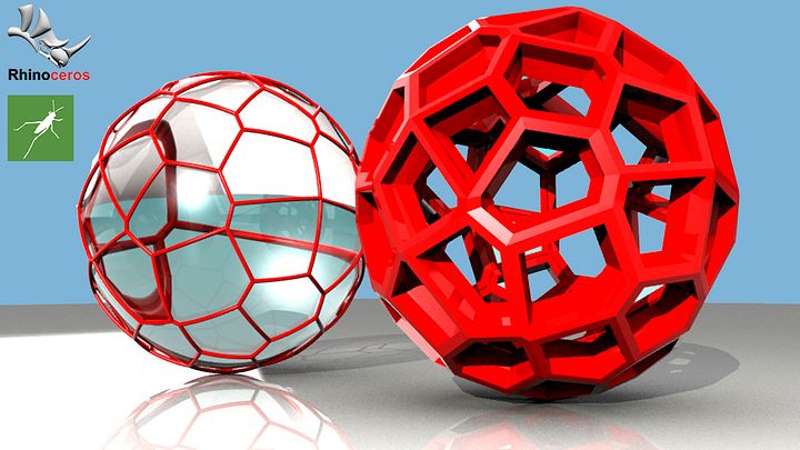Voronoi Weaverbird Parametric Architectural Facade Design Grasshopper Rhino Files Download product image (1)