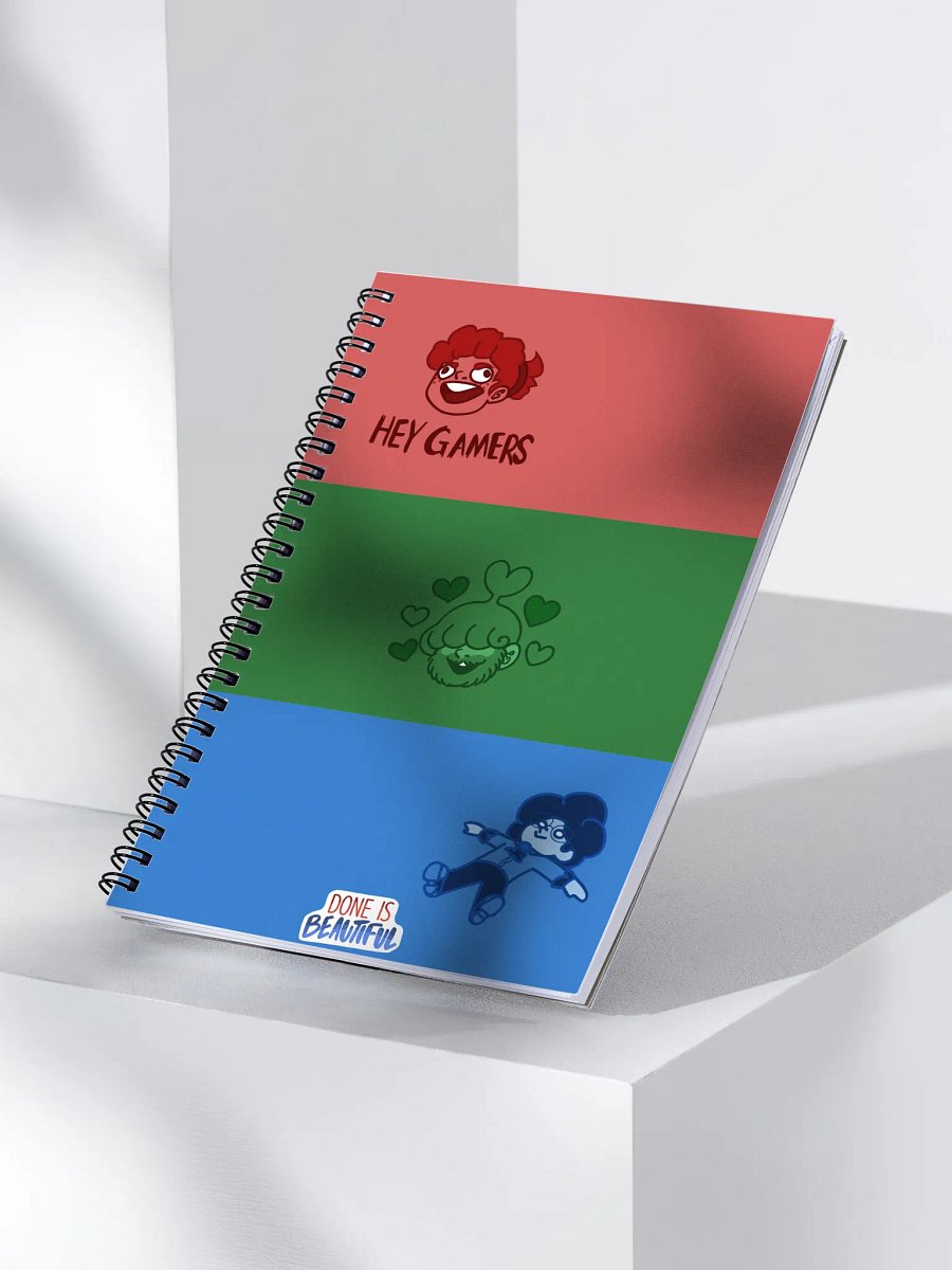 RGB Spiral Notebook product image (4)