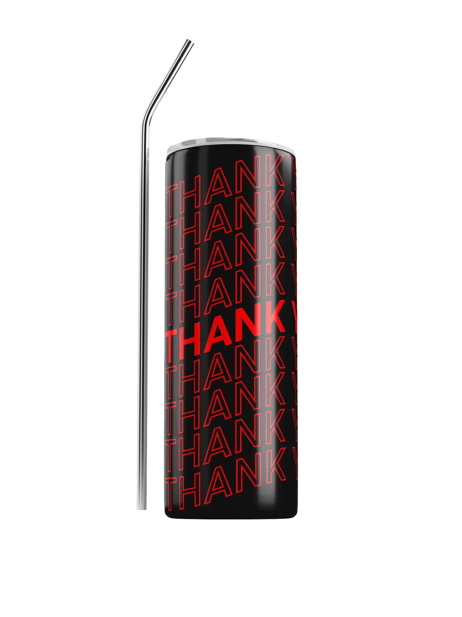 No Thank You Stainless Steel Tumbler product image (2)