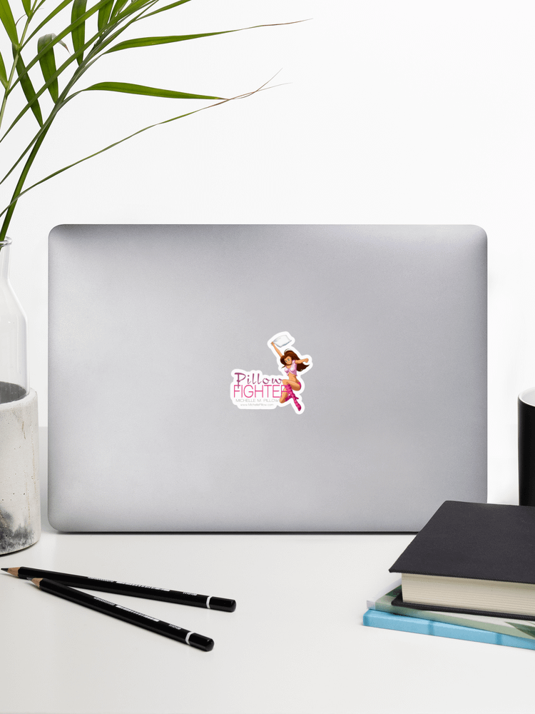 Pillow Fighter Kiss Cut Sticker product image (16)