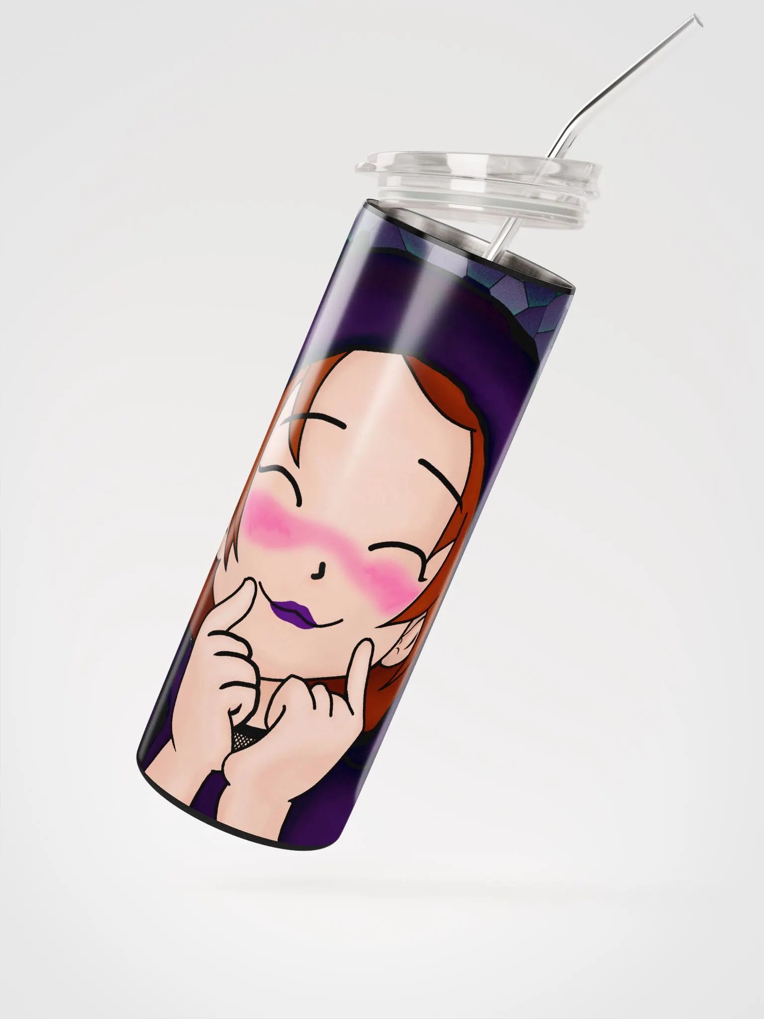Cultist UwU Tumbler With Steel Straw product image (2)