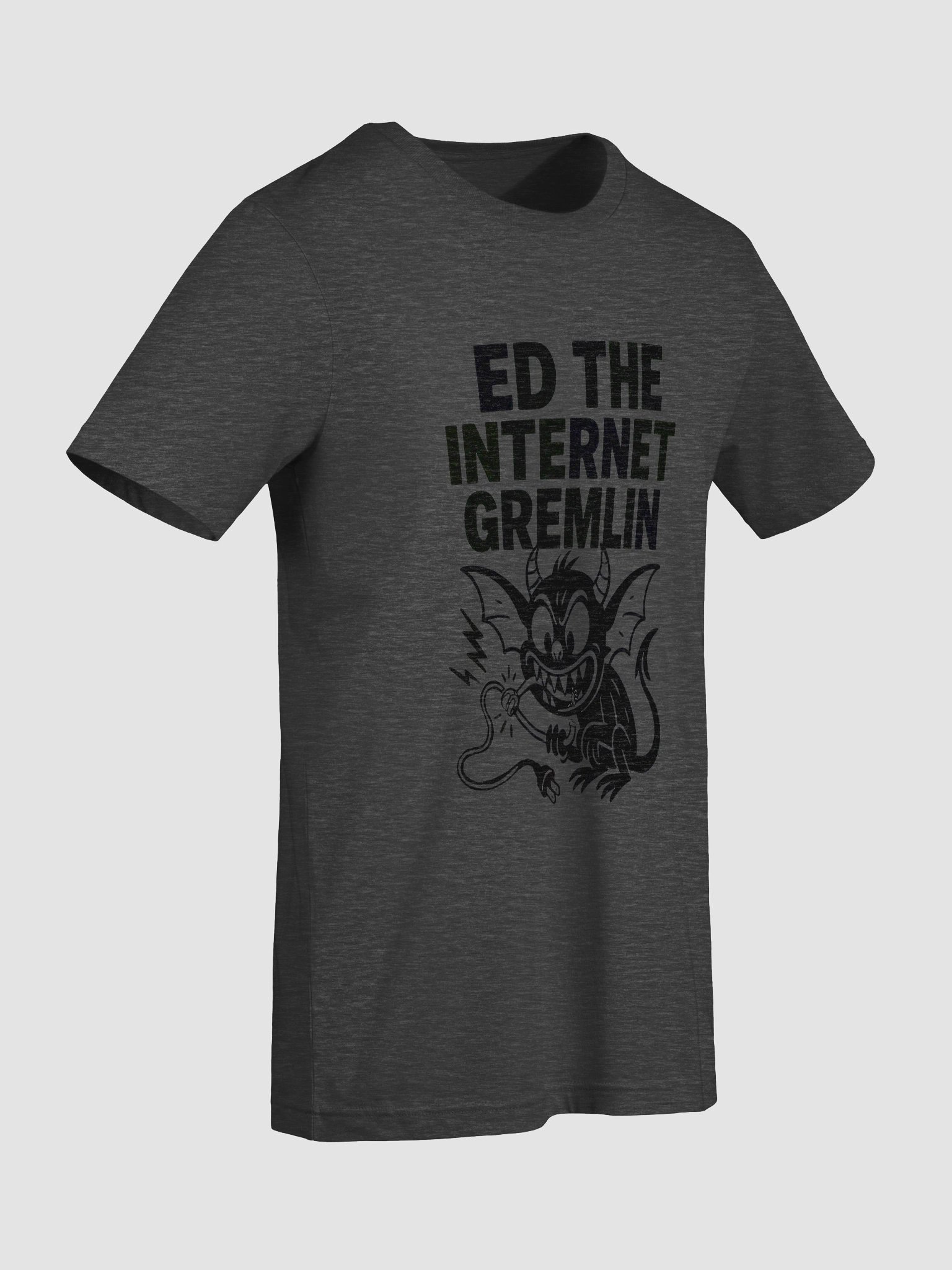 Heather Grey Ed the Internet Gremlin Shirt product image (9)