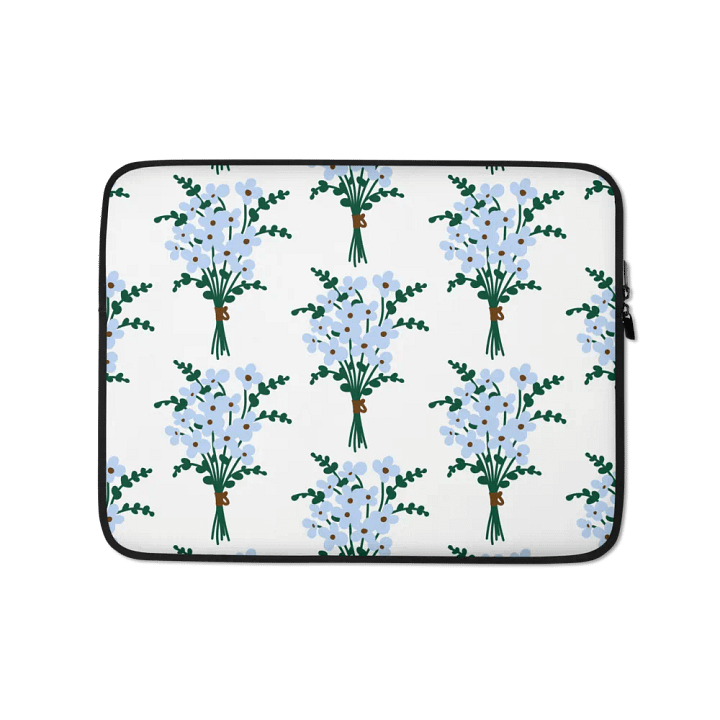 Floral Forest Laptop Sleeve product image (1)