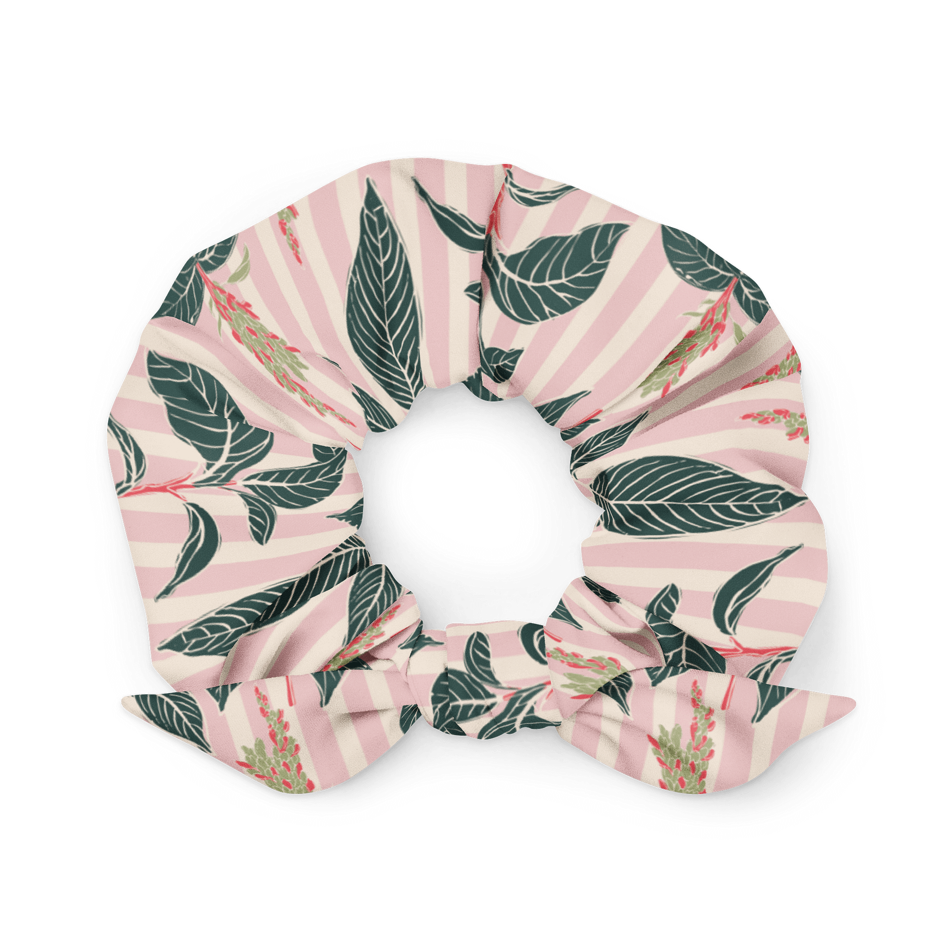 Tropical Foliage All-Over Print Scrunchie product image (1)
