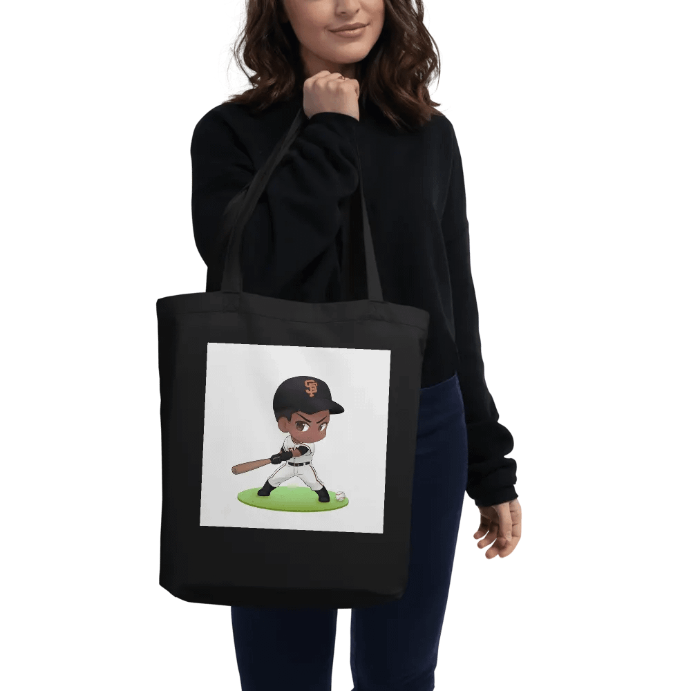 Chibi Willie Mays Eco Tote Bag product image (2)