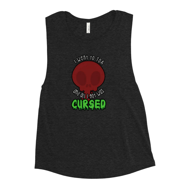 All I Got Was Cursed - Death Knight - Women's Style Muscle Tank product image (3)