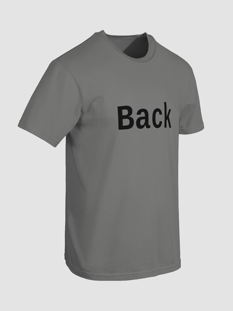 Front Back Heavyweight Tee - Incorrect - Light Color product image (86)