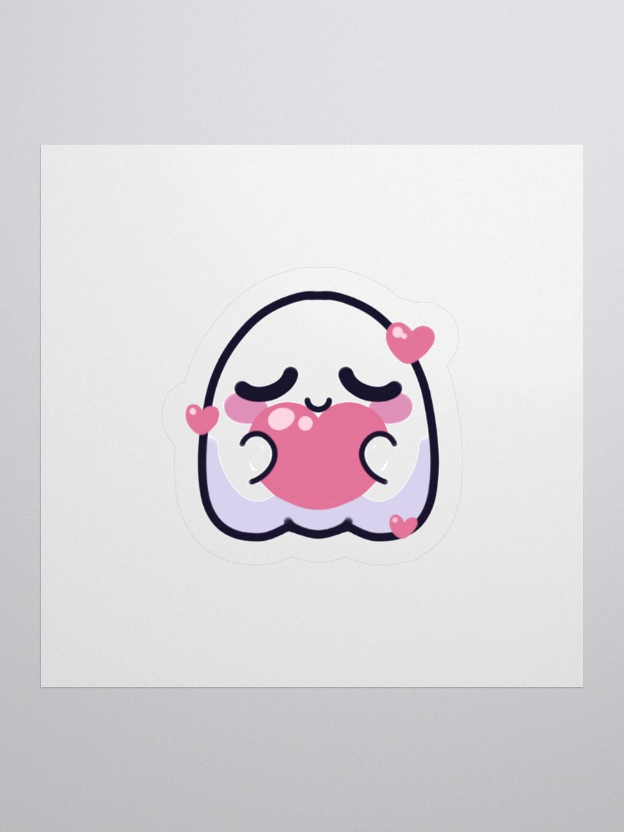 Cozy Ghostie Love Sticker product image (3)