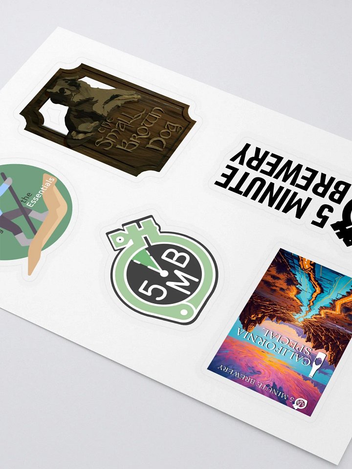 5MB Variety Sticker Sheet product image (2)