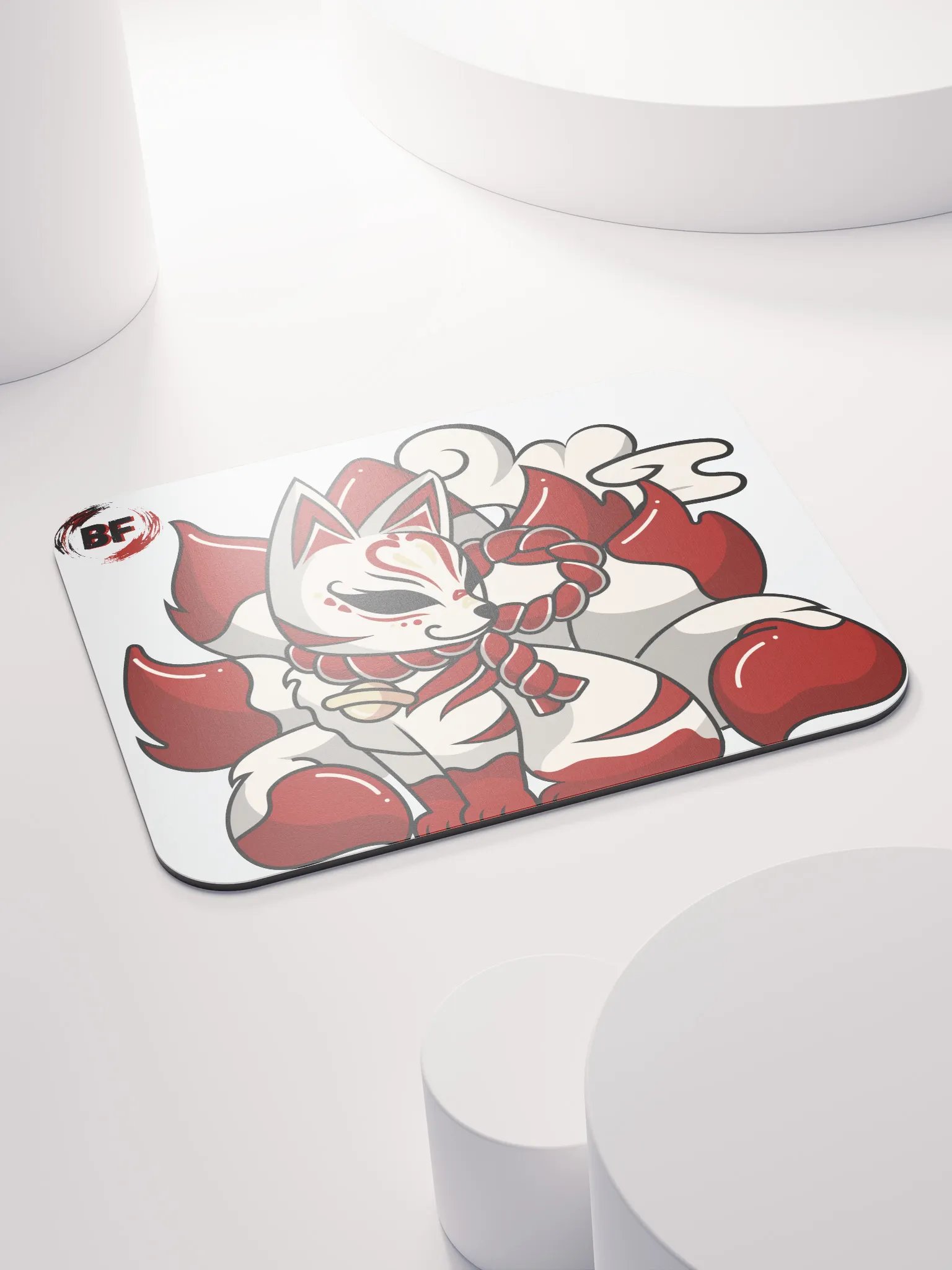 Tapis de souris BlooD Logo Twitch & Kitsune product image (4)