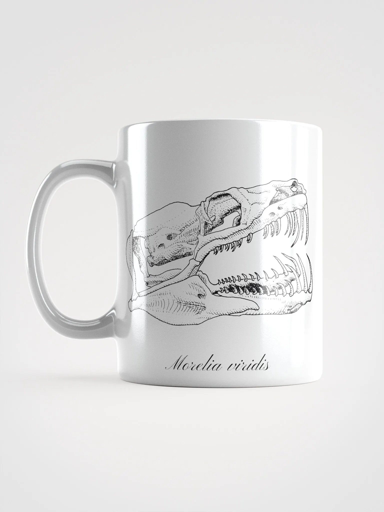 Green Python Skull mug product image (11)