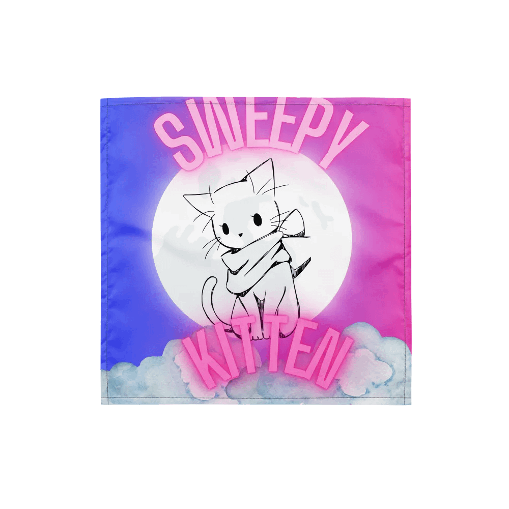 Kitten in the sky- Neko collection (bandana) product image (1)