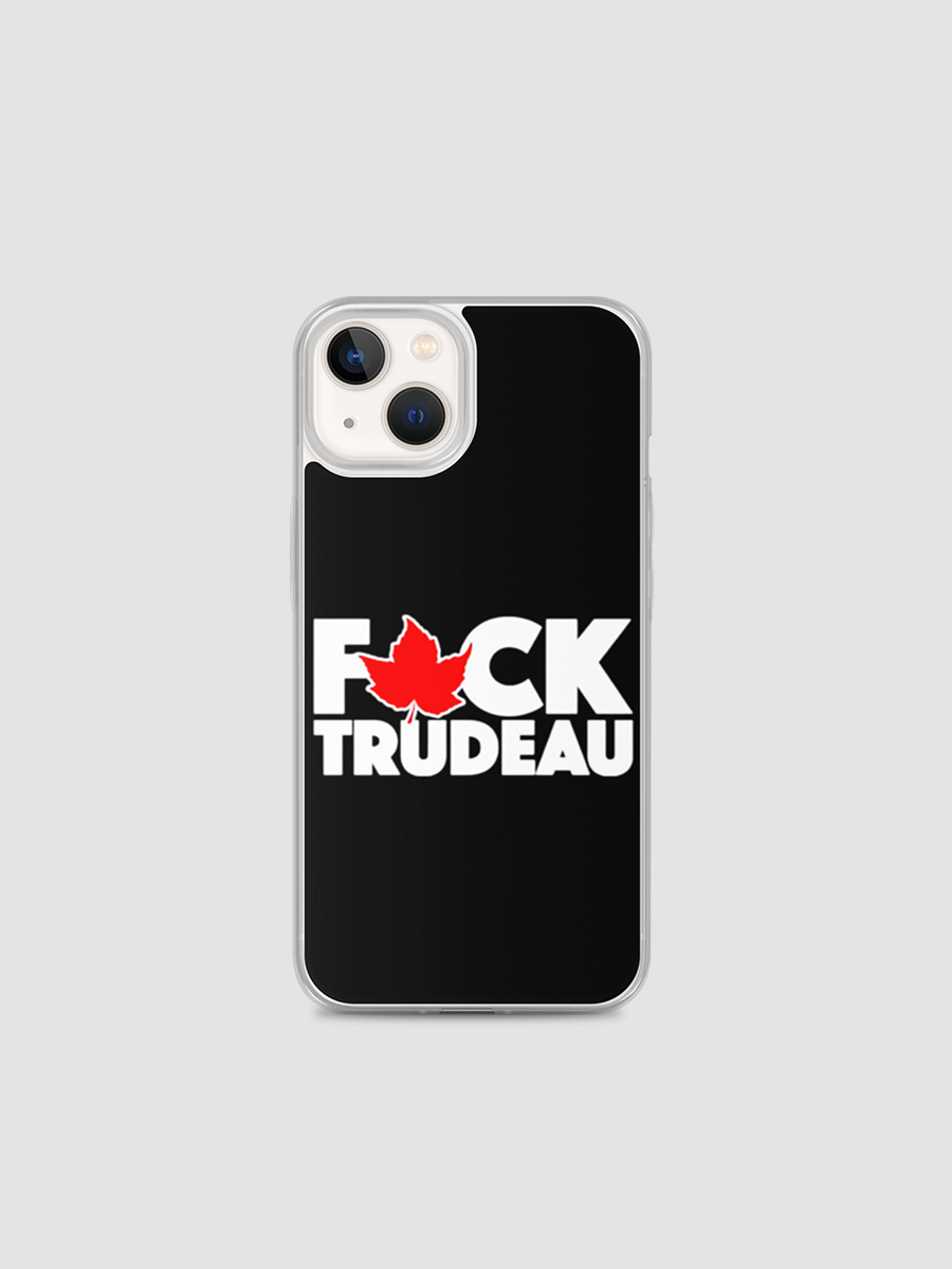 Trudeau Black iPhone Case product image (1)
