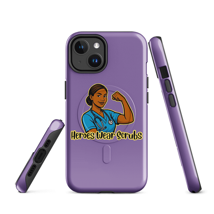 iPhone Case | "Heroes Wear Scrubs" Phone Case product image (1)