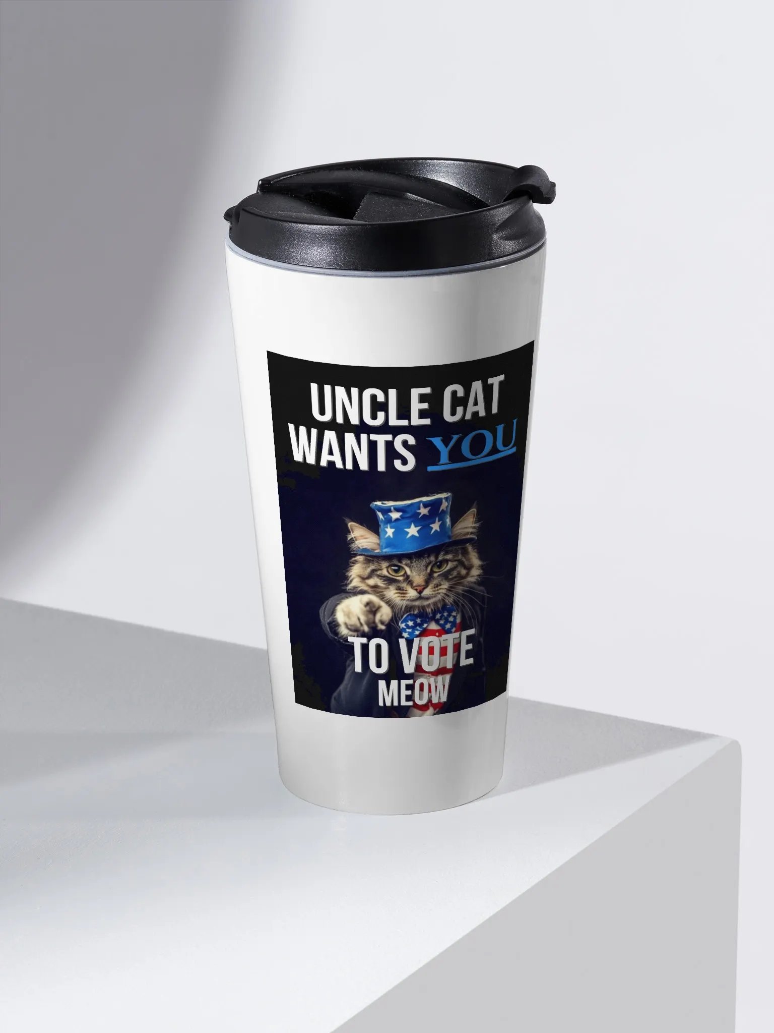 Uncle Cat Travel Mug product image (1)