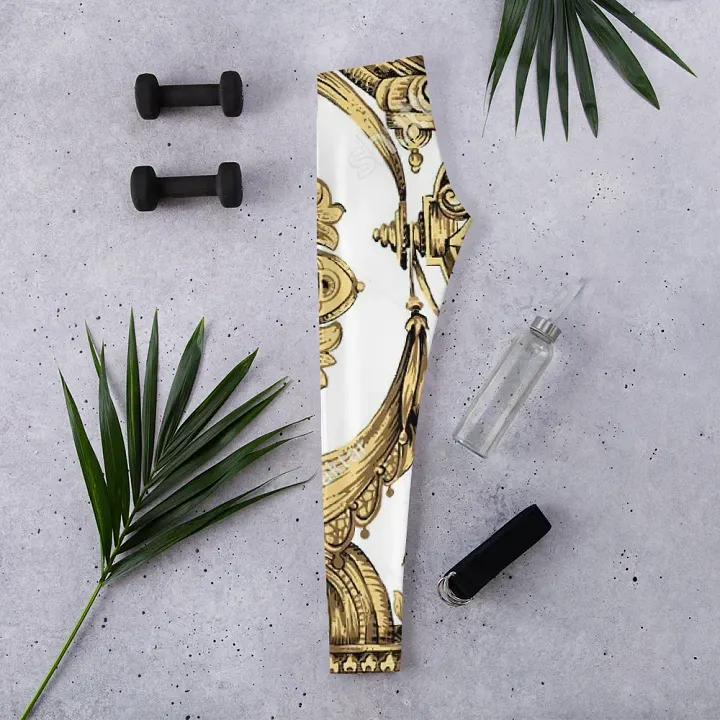 Golden Filigree Symphony Leggings product image (2)