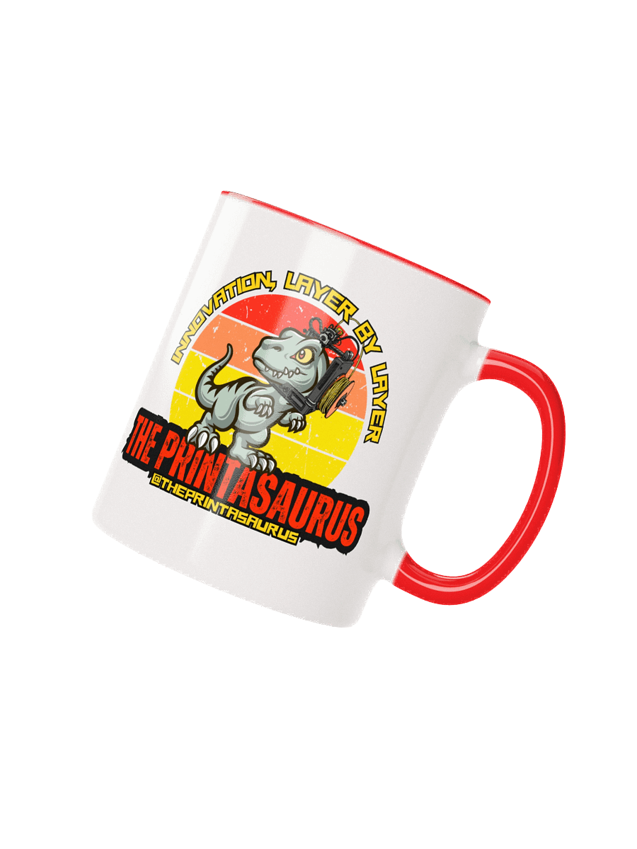 Retro Logo Mug – Innovation, Layer by Layer product image (4)