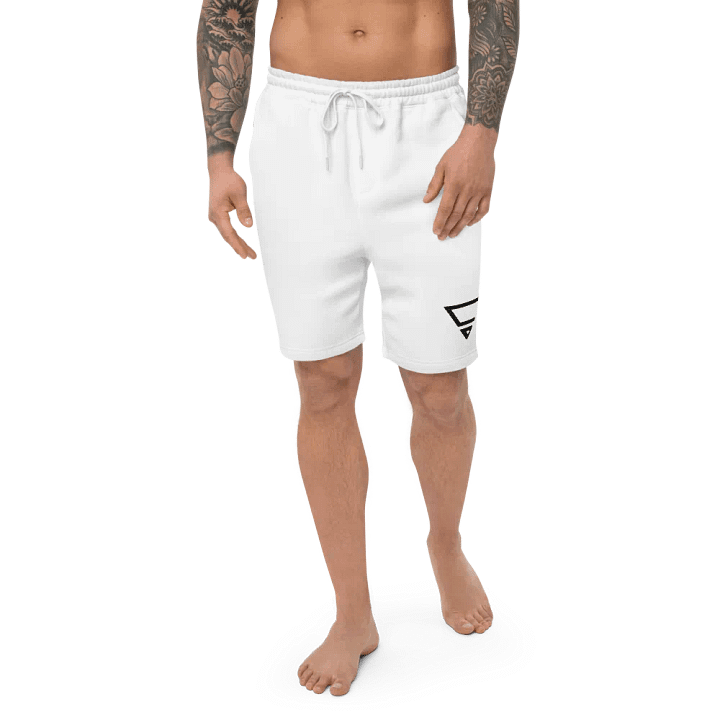 CraytoX Fleece Shorts - White product image (2)