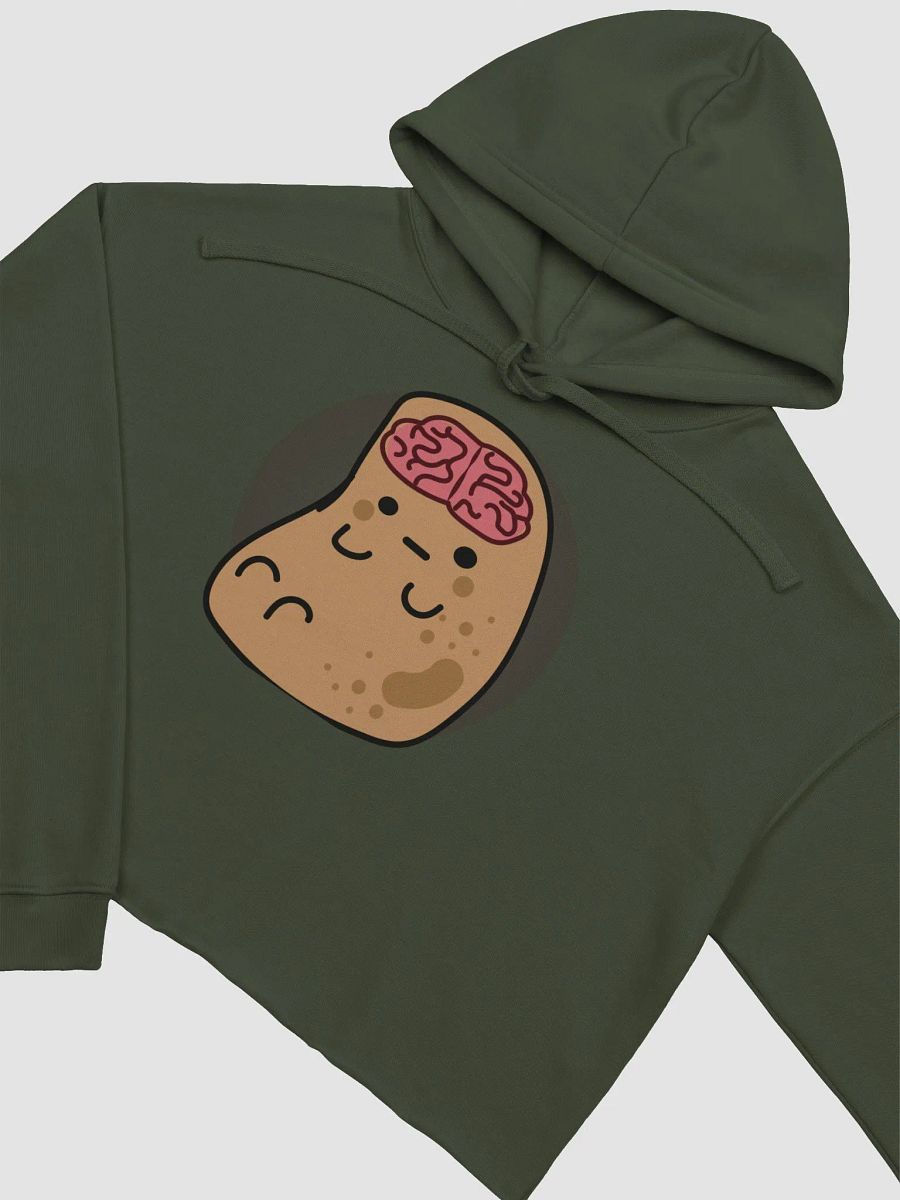 Potato Brain Crop Top Hoodie product image (11)