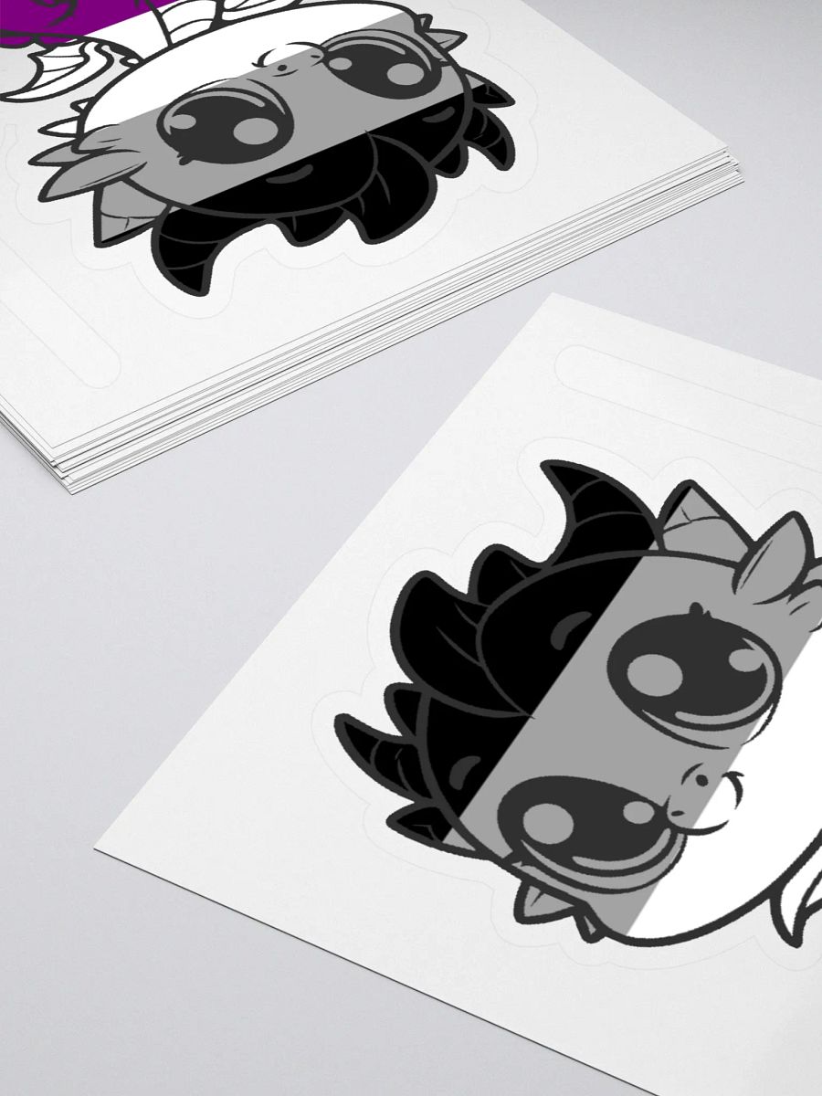 Asexual Pride Dragon Sticker product image (4)